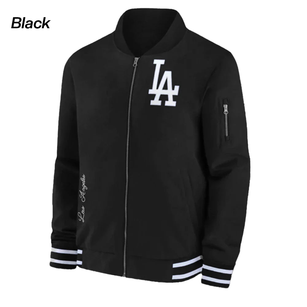 Los Angeles Dodgers Blue Bomber Jacket