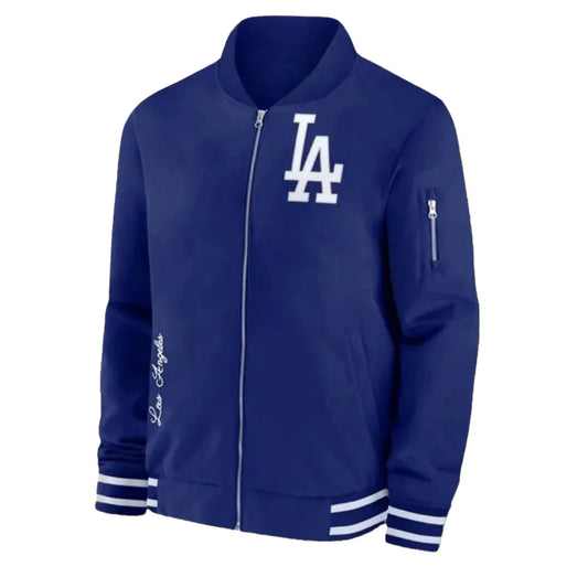 Los Angeles Dodgers Blue Bomber Jacket