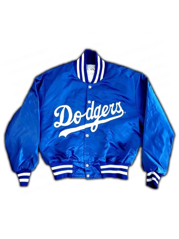 Sofia Carson Dodgers Blue Jacket