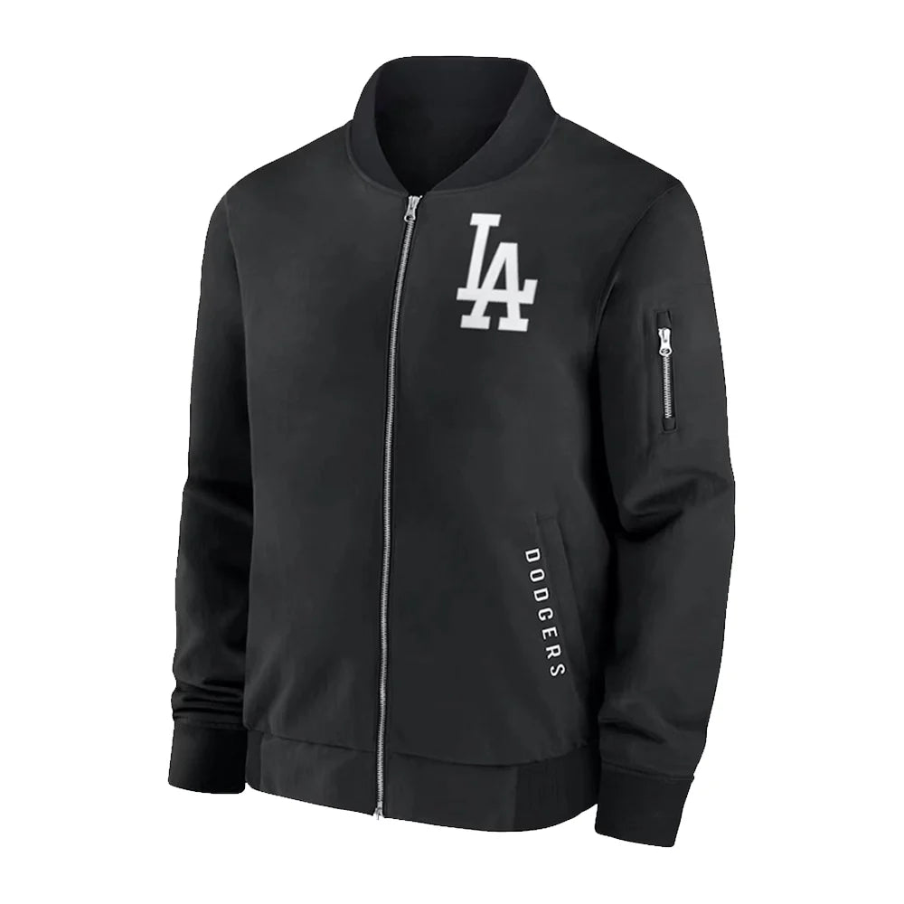 Los Angeles Dodgers Dugout Black Jacket