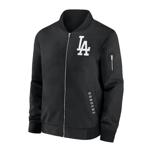 Los Angeles Dodgers Dugout Black Jacket