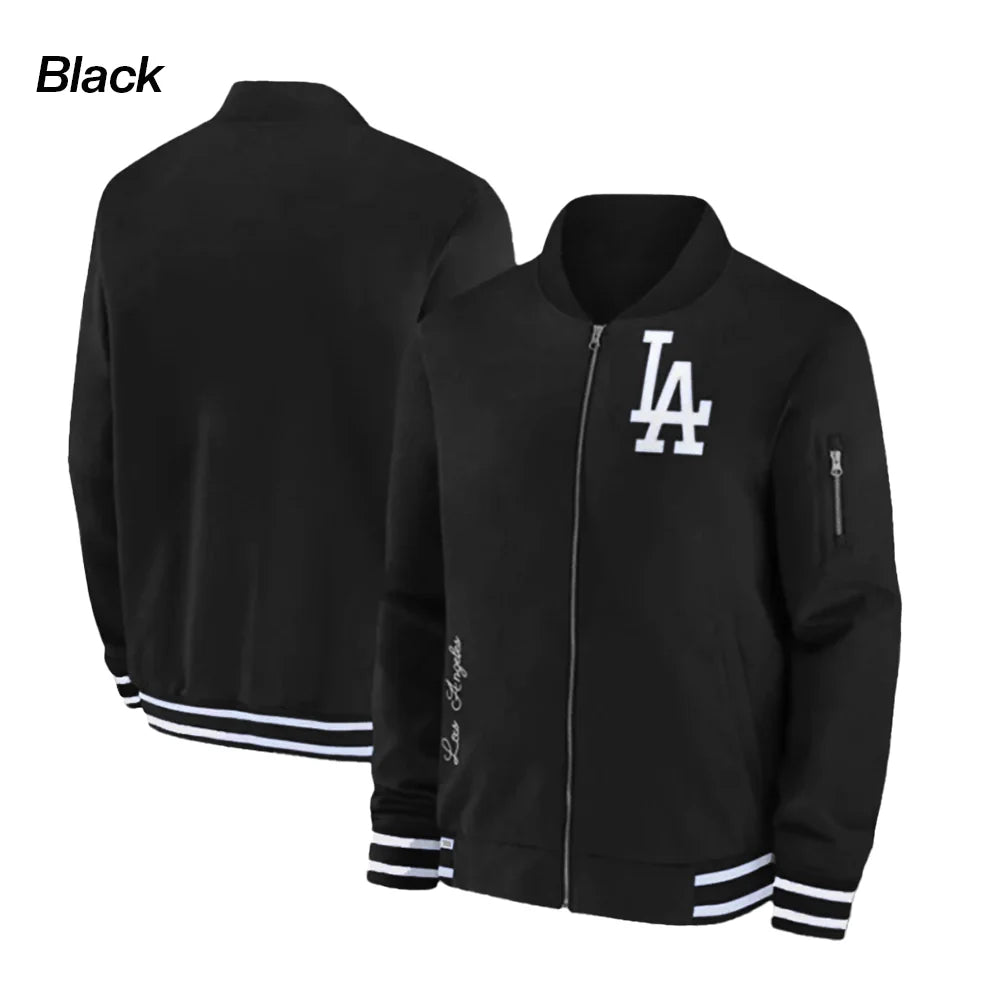 Los Angeles Dodgers Blue Bomber Jacket