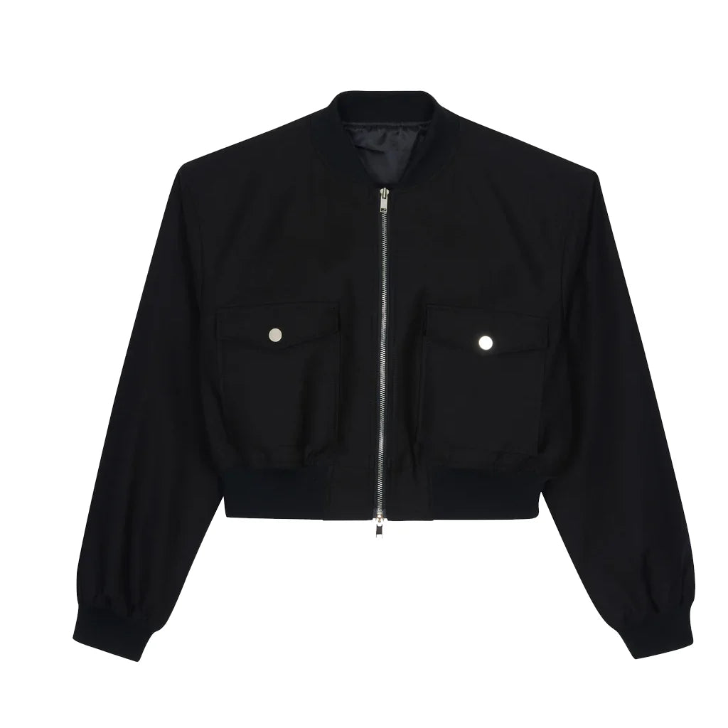 Los Angeles Lakers Game Jessica Alba Black Jacket