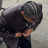 American Rapper Ludacris Leather Blazer