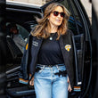 Mariska Hargitay Knicks Black Jacket