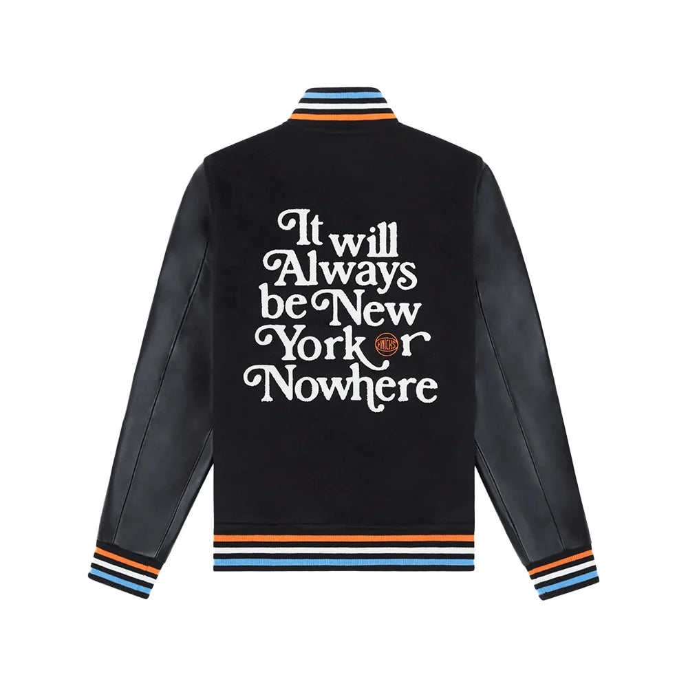 Mariska Hargitay Knicks Black Jacket