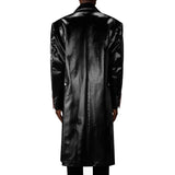 Met Gala 2026 Bill Skarsgård Leather Coat
