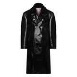 Met Gala 2026 Bill Skarsgård Leather Coat