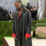 Met Gala Damson Black Coat