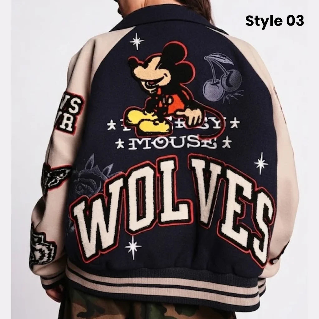 Wolves Club Mickey Mouse Rudely Jacket