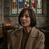 Miss You Love You 2026  Allison Janney Brown Coat