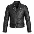 Modern Black Leather Jacket