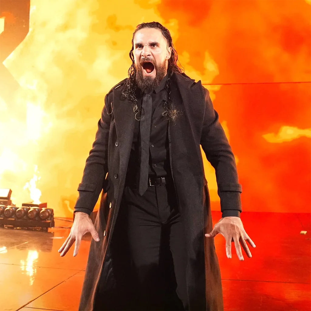 Monday Night RAW Seth Rollins Varsity Coat