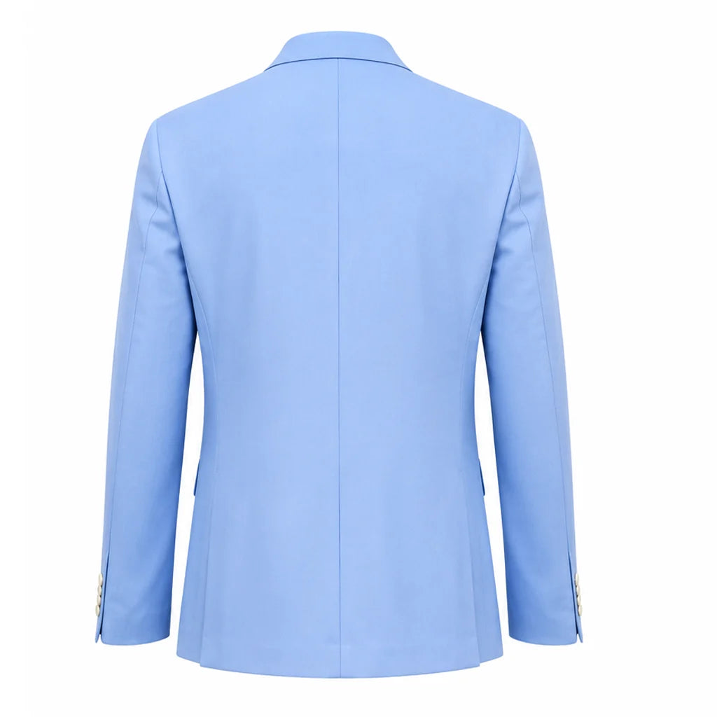 Mortal Kombat II Premiere Karl Urban Blue Blazer