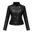 Motorcycle Quilted Leather Jacket
