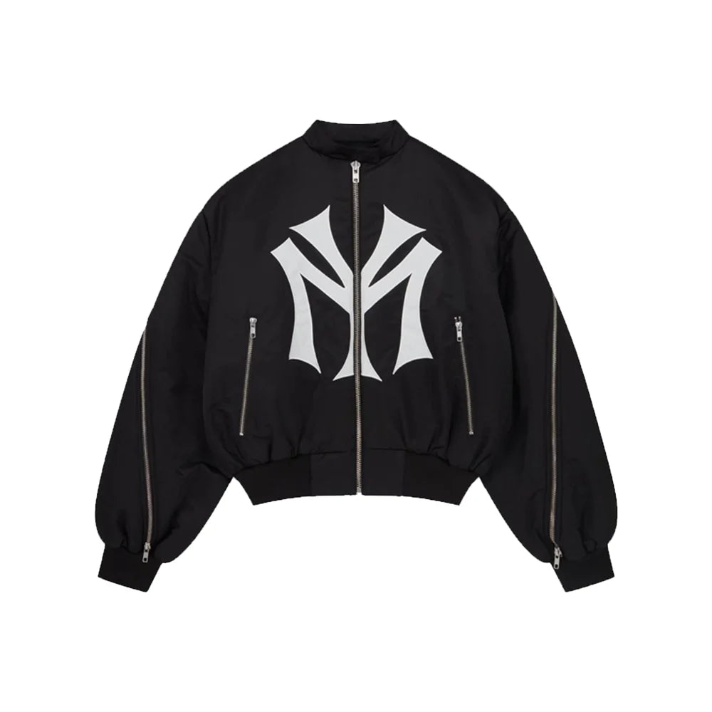 Timothée Chalamet Mowalola My City Black Jacket