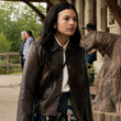 My Life With The Walter Boys S03 Nikki Rodriguez Brown Jacket