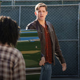 Shea Buckner NCIS Origins S02 Brown Jacket