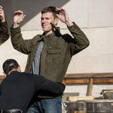 Austin Stowell NCIS Origins S02 Green Jacket