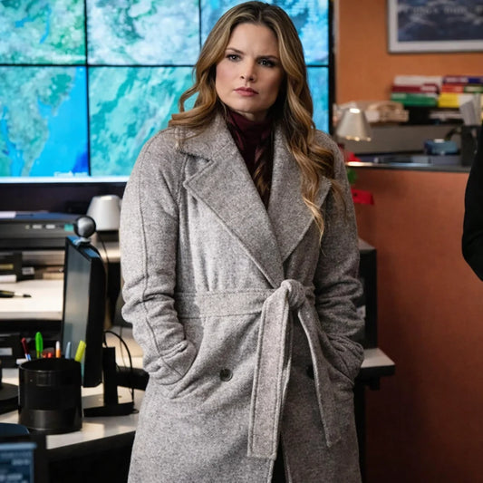 Katrina Law NCIS S23 Wool Coat
