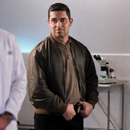 Wilmer Valderrama NCIS S23 Green Jacket