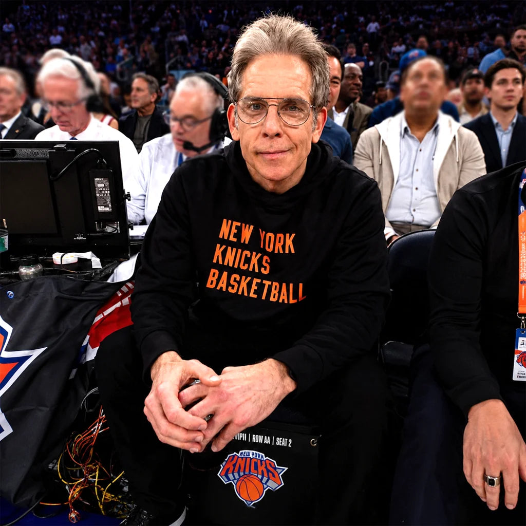 Team NY Knicks Ben Stiller Hoodie