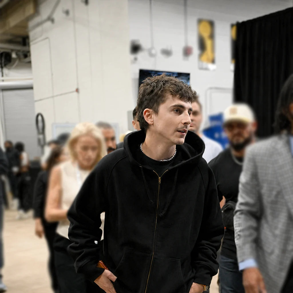 NY Knicks 2026 Timothée Chalamet Hooded Jacket