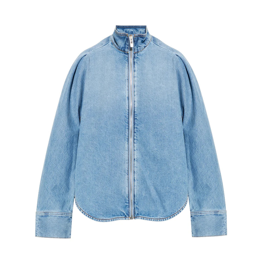 NY City Charlize Theron Denim Jacket