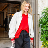 NY City Sarah Pidgeon White Jacket