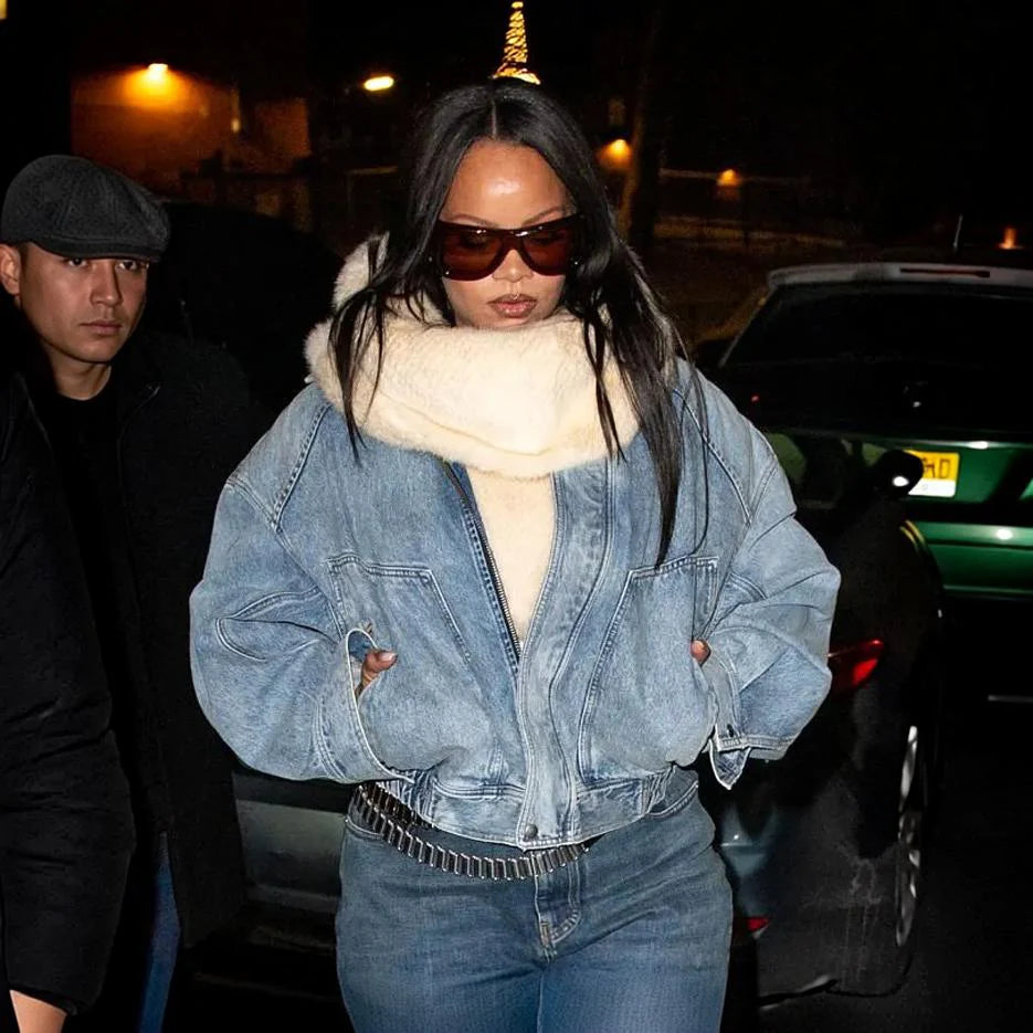 NYC Newsstand Rihanna Denim Jacket