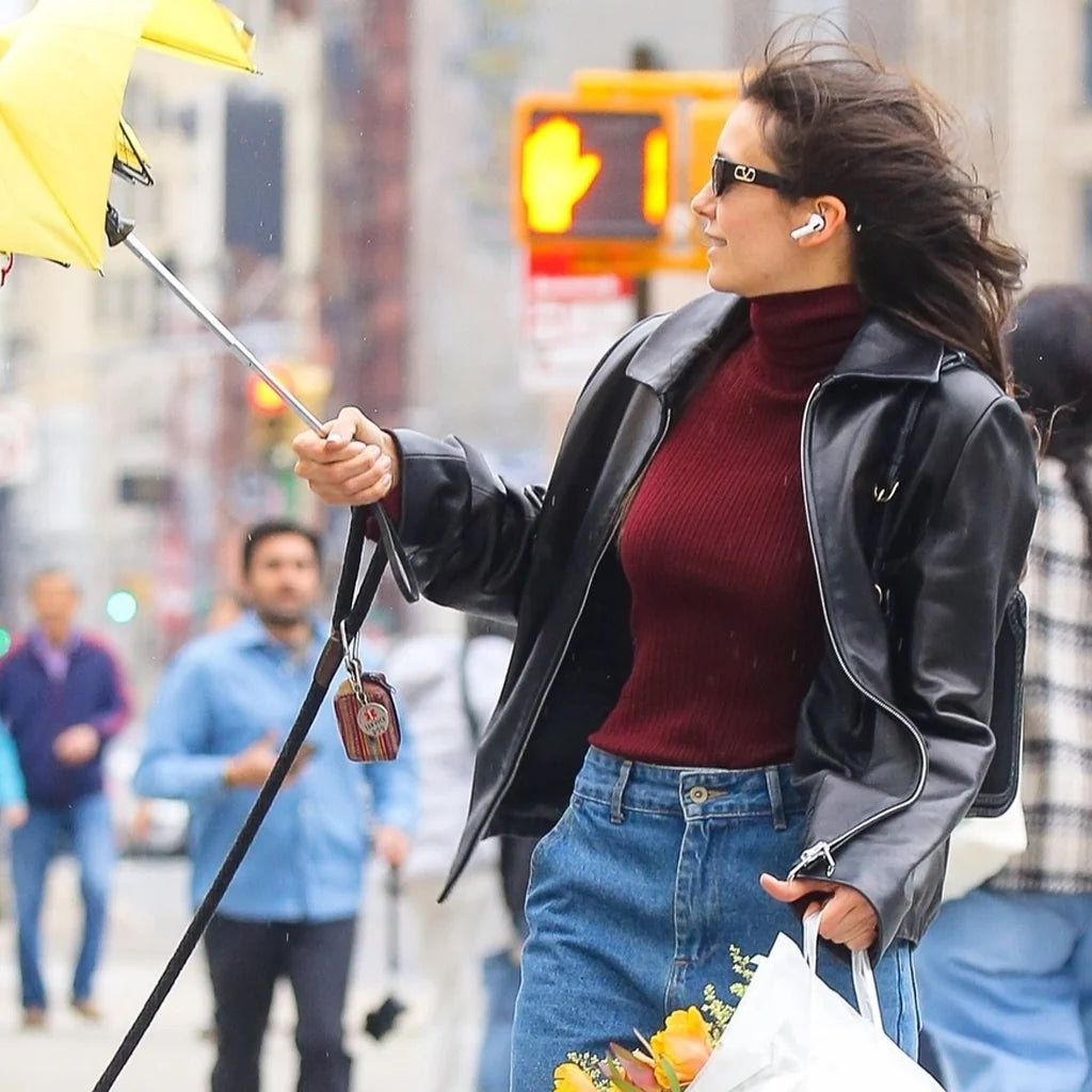 NYC 2026 Nina Dobrev Jacket