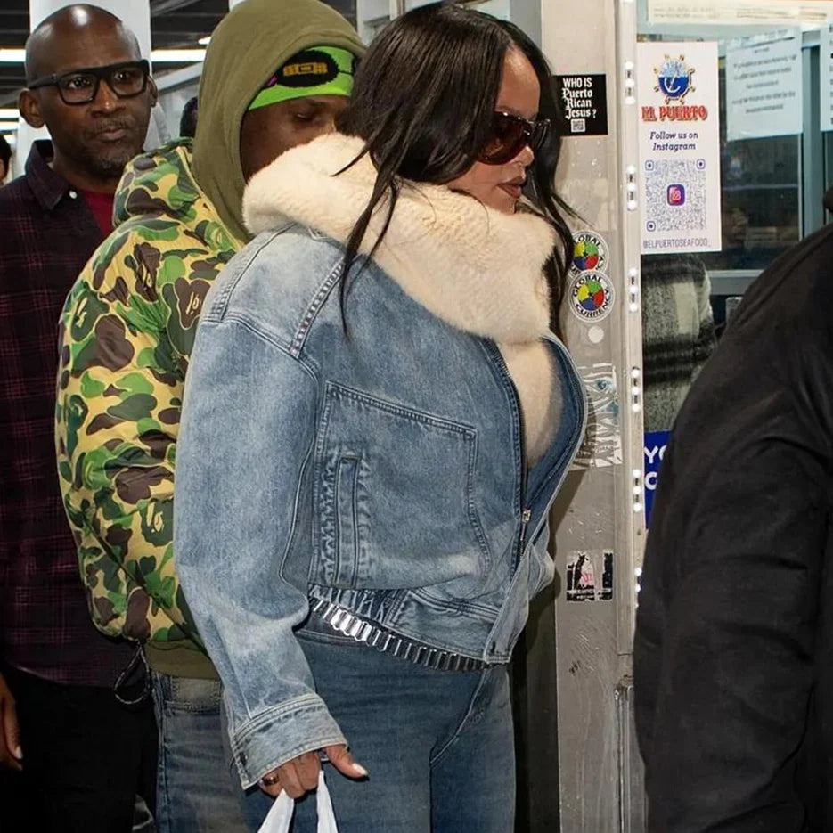 NYC Newsstand Rihanna Denim Jacket