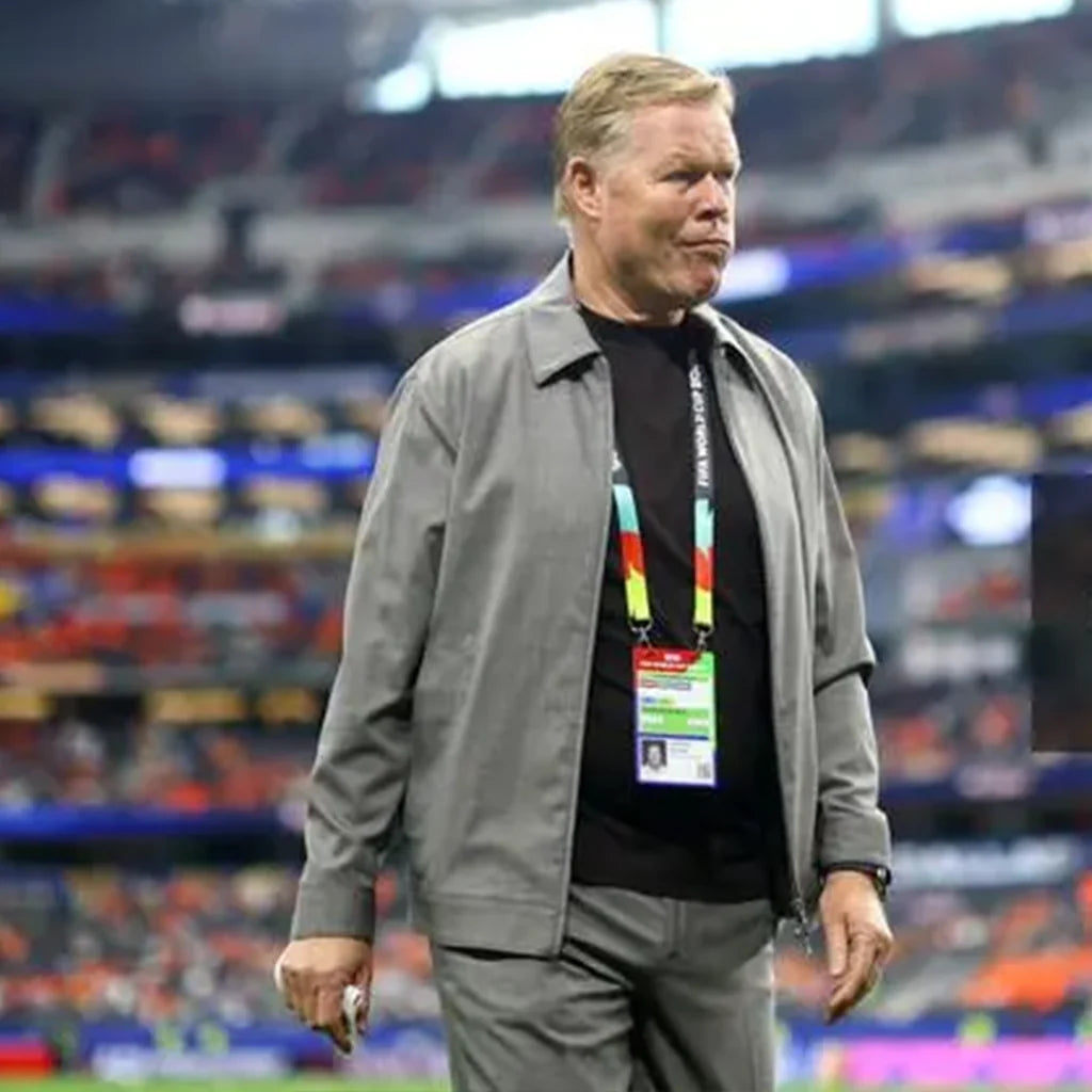 Coach Ronald Koeman Netherlands VS Japan Jacket