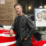 New Jersey Lorenzo Lamas Leather Jacket