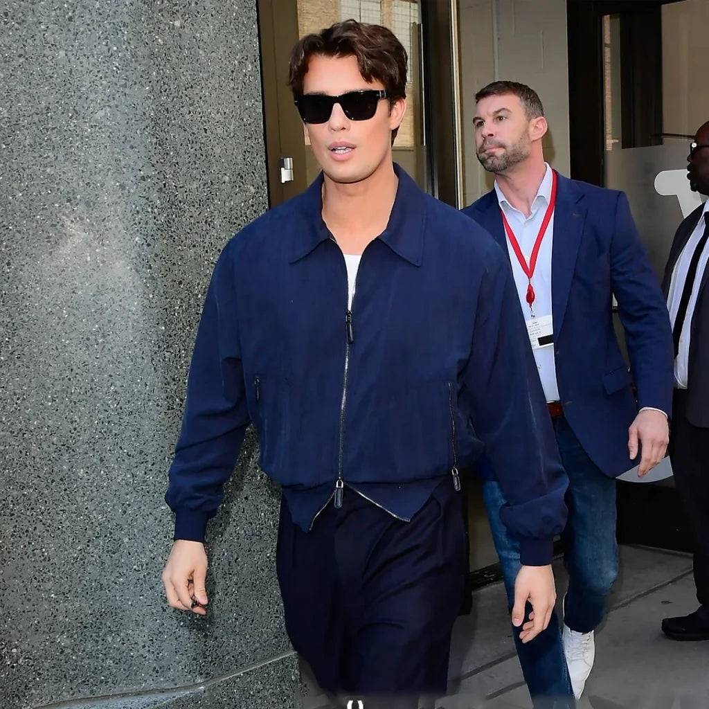 NYC 2026 Nicholas Galitzine Jacket