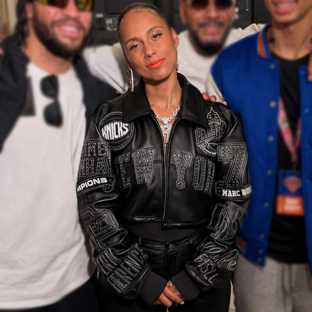 Alicia Keys NY Knicks Jacket