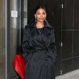 NYC 2026 Nia Long Black Coat