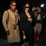 Night Out NYC ASAP Rocky Brown Coat