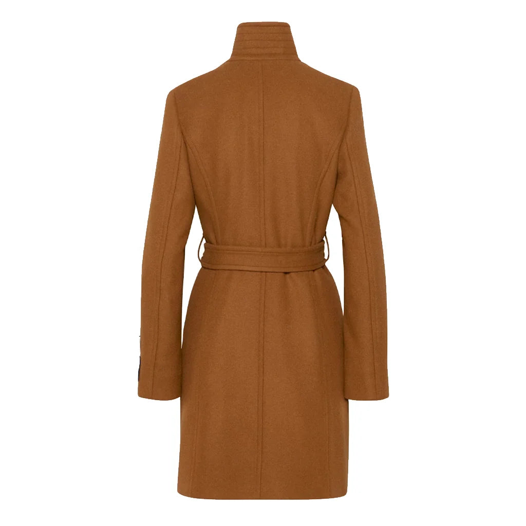 Off Campus S01 Hannah Wells Brown Coat