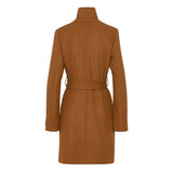 Off Campus S01 Hannah Wells Brown Coat