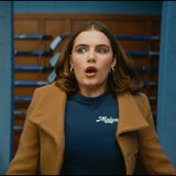Off Campus S01 Hannah Wells Brown Coat