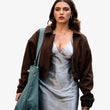 Hannah Wells Off Campus S01 Suede Jacket
