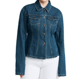 Off Campus Ella Bright Denim Jacket