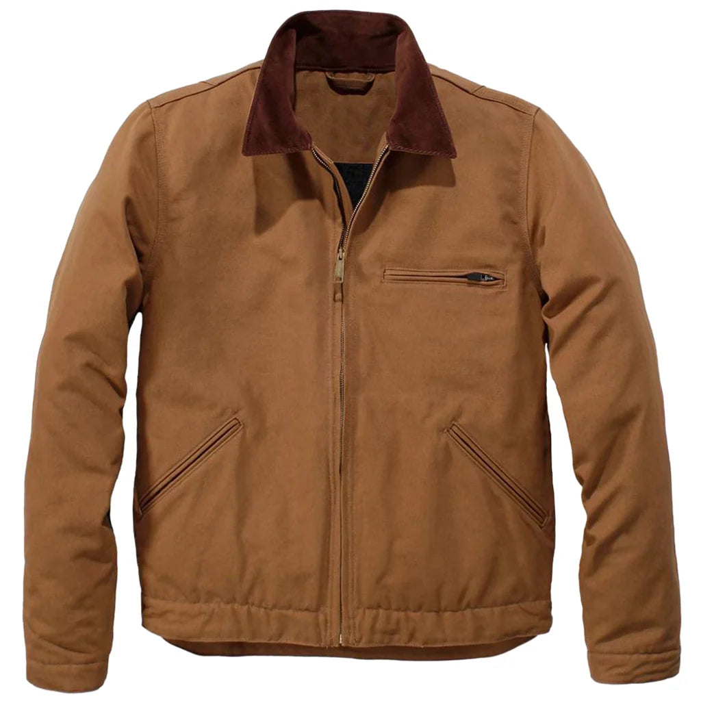 Off Campus S01 John Logan Brown Jacket