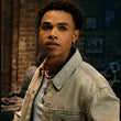 Off Campus Miles Gutierrez Riley Beige Jacket