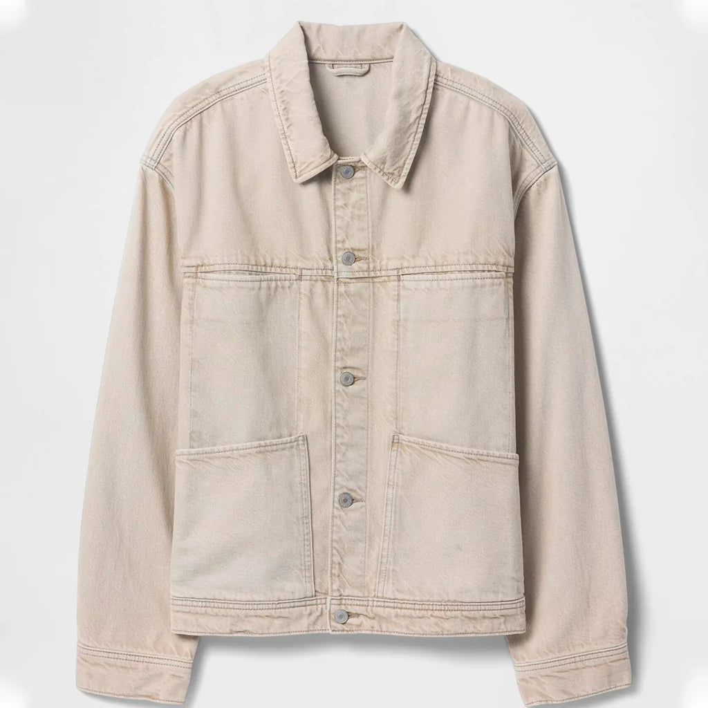 Off Campus Miles Gutierrez Riley Beige Jacket