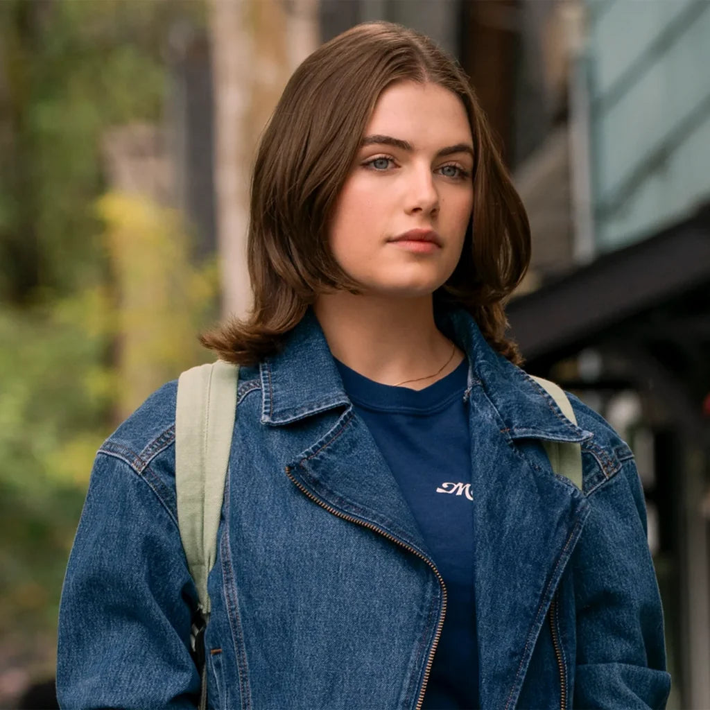 Off Campus S01 Hannah Wells Blue Jacket