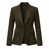 Law and Order SVU S27 Mariska Hargitay Suede Leather Blazer