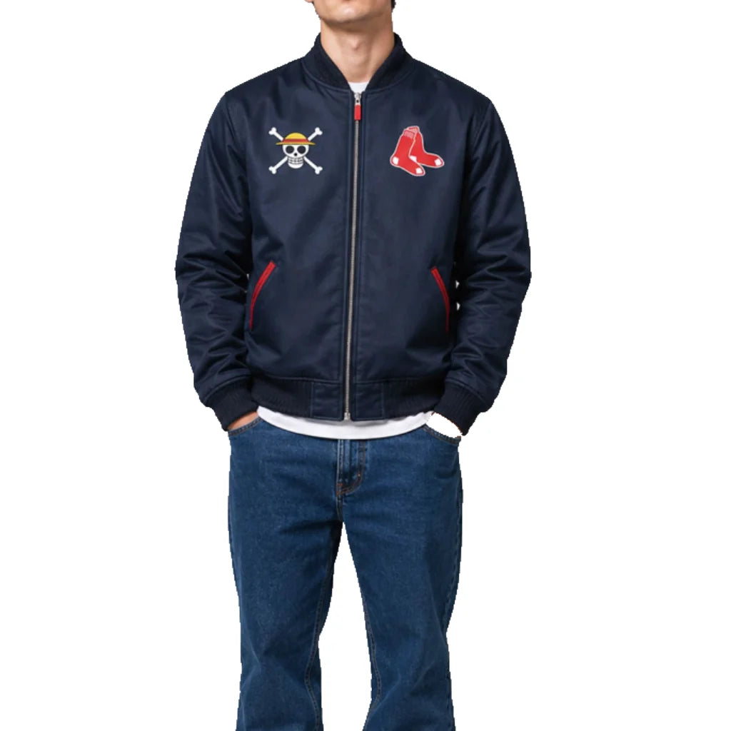 Red Sox One Piece Blue Jacket