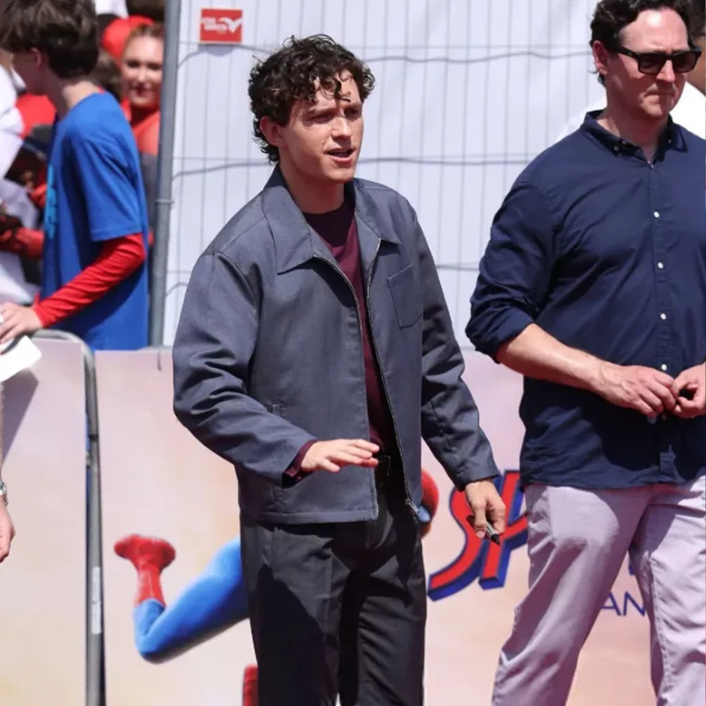 London Photocal Spider Man 2026 Tom Holland Jacket